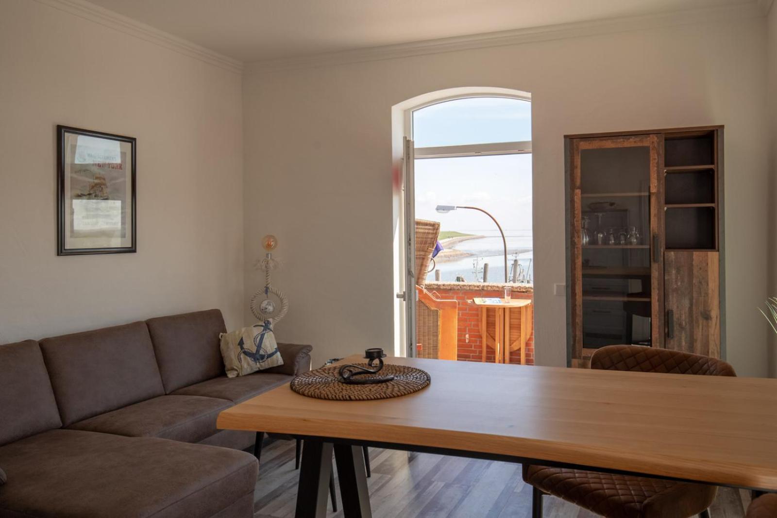 Ankerplatz Ueber Dem Hafen-Pub Apartment Pellworm Bagian luar foto